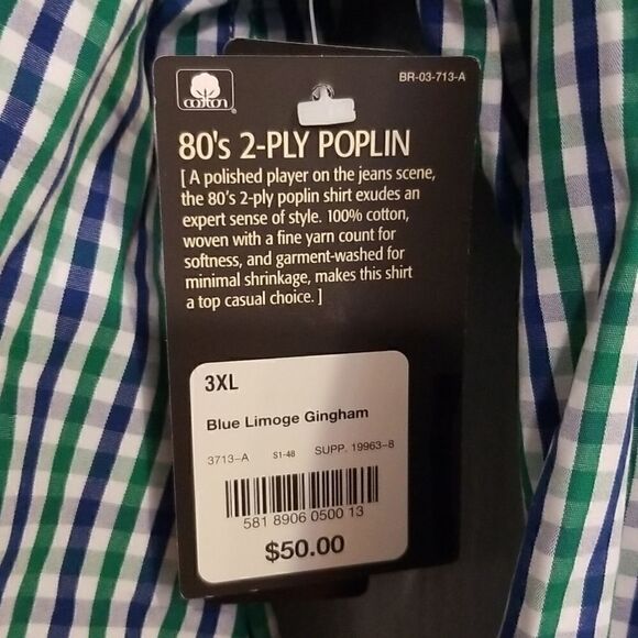 BIG &TALL New Men's St. John's Bay 3XL New with tags - Picture 4 of 7